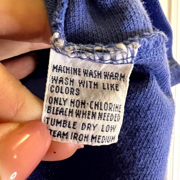 Polo Ralph Lauren blue size L Large cotton - Picture 3 of 4